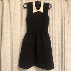 Adorable MAJE Neoprene Collar Dress - Size 1